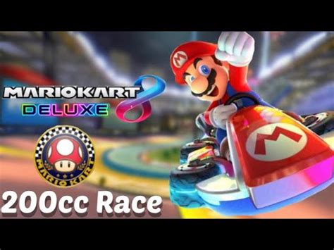 Mario Kart Deluxe The Mushroom Cup With Cc Race Youtube