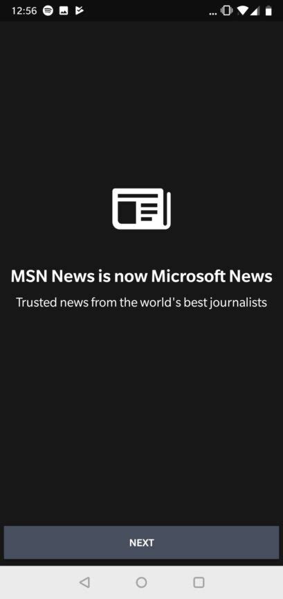 Microsoft will rebrand MSN News to Microsoft News on Android (Upate)