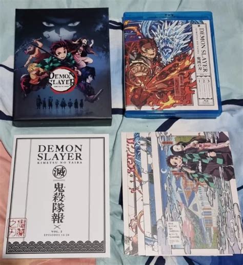 Demon Slayer Kimetsu No Yaiba Part Collectors Edition Blu Ray Set