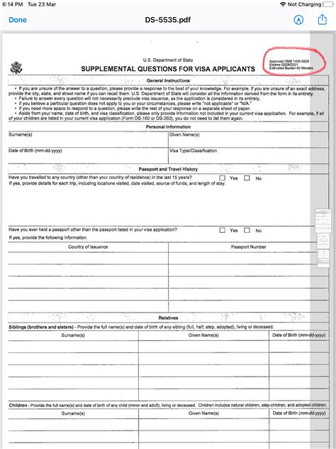 Ds 5535 Form 2023 Printable Forms Free Online