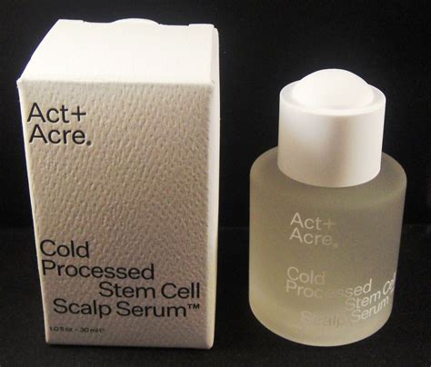 ACT ACRE Travel COLD PROCESSED Stem Cell SCALP SERUM 1 Oz 30 ML NIB