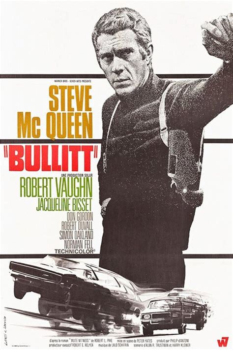 Bullitt 1968 Poster//Classic Movie Poster//Poster | Etsy