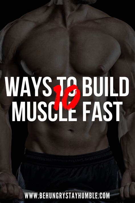 Most Guys Want To Build Muscle Fast Muscle Growth Is A Slower Process In General But There Are