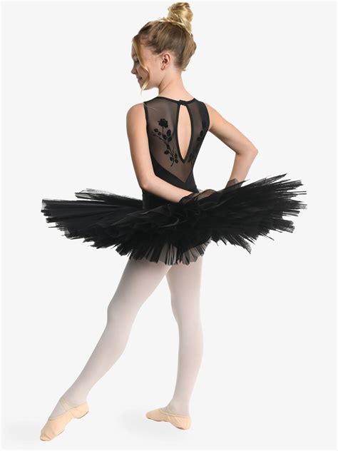 Girls Professional Platter Tutu DANZNMOTION 608C DiscountDance