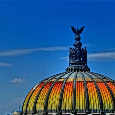 La Cúpula Del Palacio De Bellas Artes Zona Centro Df Fotografia