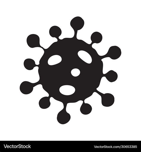 Corona Virus Symbol Royalty Free Vector Image VectorStock