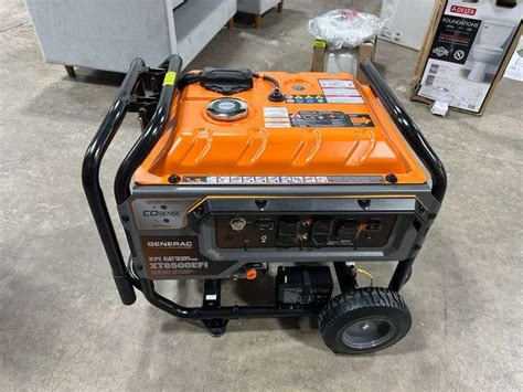 Generac XT 8500 Watt EFI Electric Start Gas Portable Generator