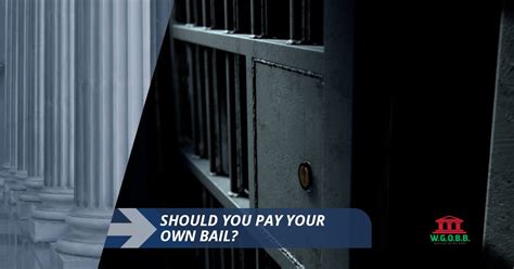 Bail Bonds Oahu When Should You Pay Your Own Bail Find Out Here