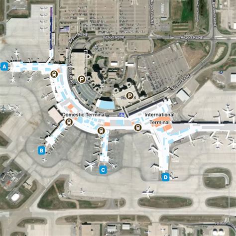 Calgary Airport Map: Guide to YYC's Terminals