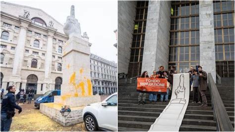 Ultima Generazione Per Il Dito Di Cattelan Gli Attivisti Ottengono La