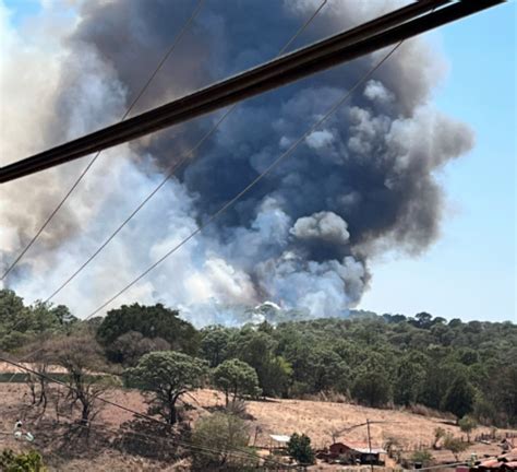 Semadet Activa Alerta Atmosf Rica En Guachinango Por Incendio Forestal