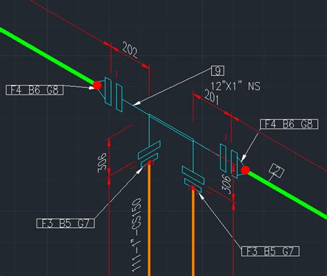 AutoCAD Plant 3D에서 네 개의 포트 사용자 구성요소에 대해 ISO 기호를 설정하고 여러 포트를 동일한 방향으로