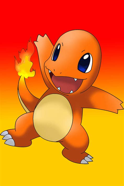 Hình ảnh đáng Yêu Của Charmander Pokemon Cute Cho Trẻ Em Và Người Hâm