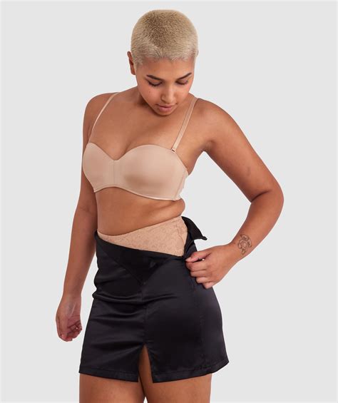 Bras N Things Luxe Solutions Control High Waisted V String Nude