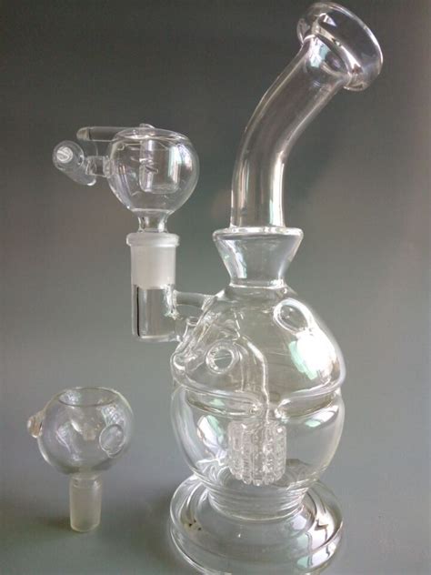 Online Cheap Mothership Glass Fab Egg Glass Bong 9 Inches Skull Bong