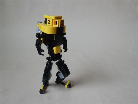 Fondos de pantalla robot amarillo LEGO Mech tecnología Juguete