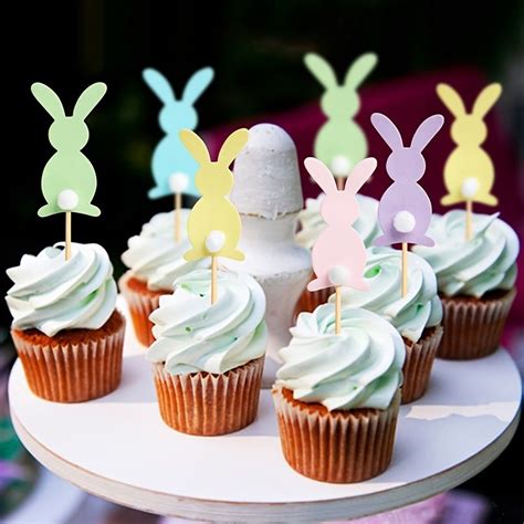 Free Printable Bunny Cupcake Topper Artofit