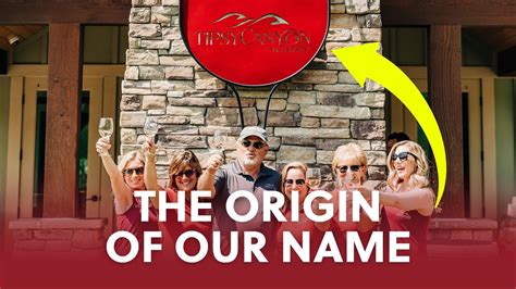 Origin Story Of The Name Tipsy Canyon Winery Youtube