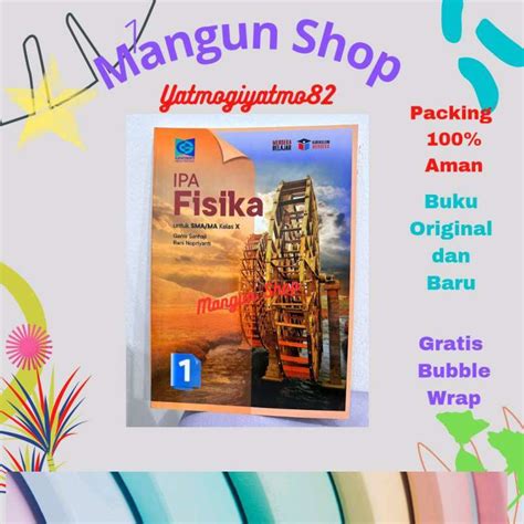 Jual BuKu IPA Fisika Kelas X 10 SMA Kurikulum Merdeka Grafindo Di