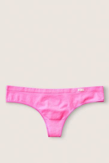 Buy Victoria S Secret Pink Seamless Thong From The Victoria S Secret Uk