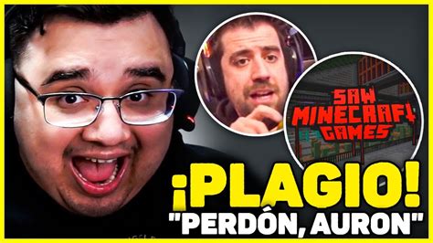 DED Habla Sobre El PLAGIO A AURON Con SAW GAMES YouTube