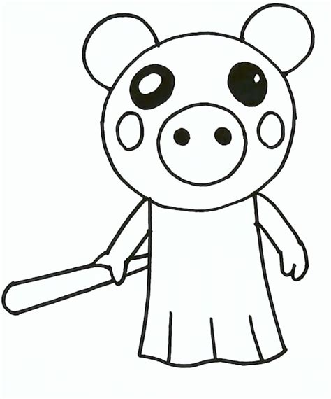 Imagenes De Piggy Roblox Para Colorear Zizi