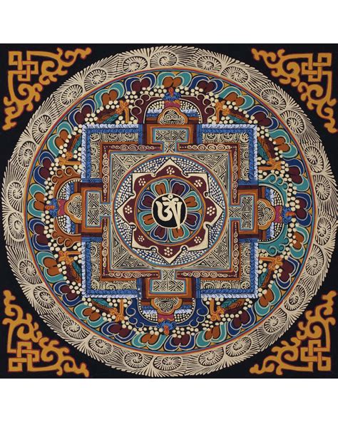 Om Mantra Mandala | Buddhist Art