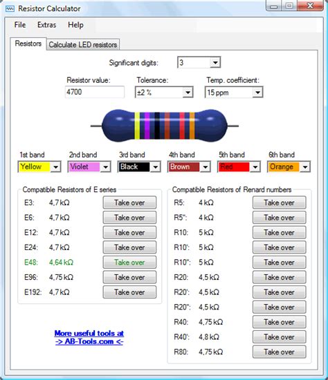 Ab Tools Resistor Calculator Screenshots 11040 Hot Sex Picture