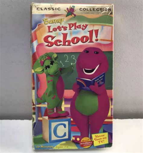 Barney Vhs Video Tape Talent Show Vhs Classic Collection Barney Home Video 1059 Picclick Ca