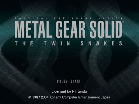 Metal Gear Solid The Twin Snakes NGC GAMEPLAY 1 Roms Nintendo