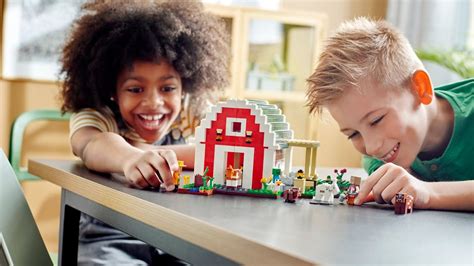 LEGO ЛЕГО Minecraft Красный амбар 21187 - YouTube