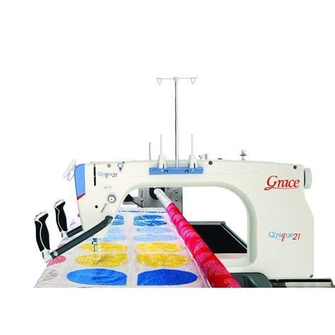 Grace Qnique 21 Longarm Quilting Machine With Optional Continuum Frame