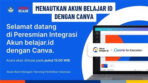 CARA MENAUTKAN AKUN BELAJAR ID DENGAN CANVA DAFTAR CANVA FOR