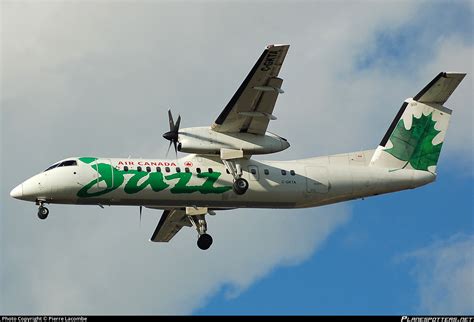 C GKTA Air Canada Jazz De Havilland Canada DHC 8 301 Dash 8 Photo By