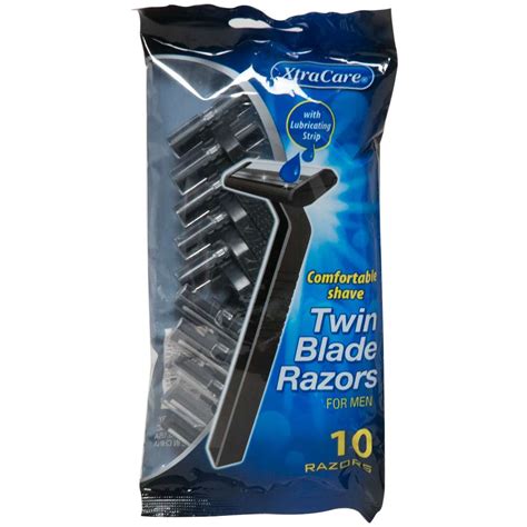 Bulk Men's Twin-blade Razors - 10 Pk - Wholesale Men's Razors