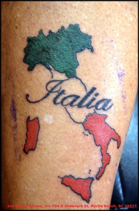 Storm Tattoo, Tattoo You, Italian Words, Italian Art, Italy Tattoo, Map ...