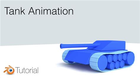 279 Blender Tutorial Cartoon Tank Modeling And Animation Youtube