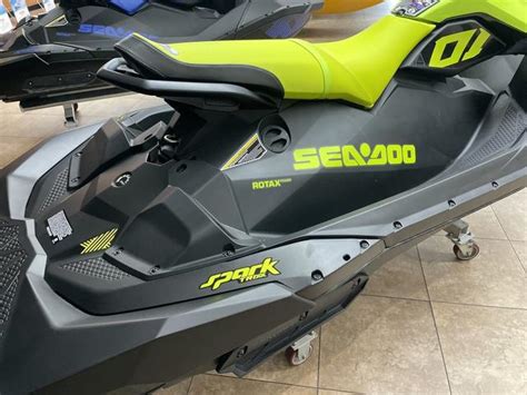 New 2023 Sea Doo Waverunner Spark Trixx 3 Up Rotax 900 Ho Ace Ibr