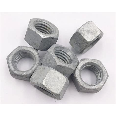 Astm A Grade H Hot Dip Galvanized Heavy Hex Nut Nut And Hex Nut