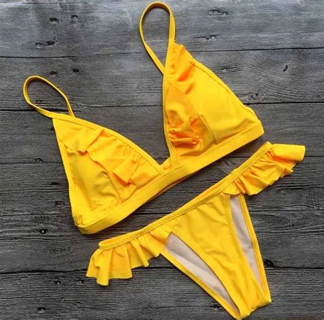 Aliexpress Buy Kakaforsa Sexy Bikini Set Comfortable Swimwear Swimming Suit For Women Cute