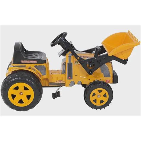 Mini Trator Infantil Pedal Fazendeiro Amarelo Biemme C P Em Promo O