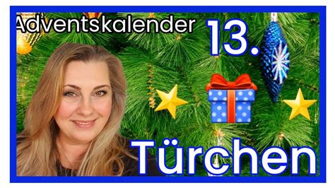 T Rchen Adventskalender Und Ein Geschenk F R Euch Youtube