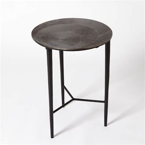 Global Views Circle Etched Accent Table And Reviews Perigold