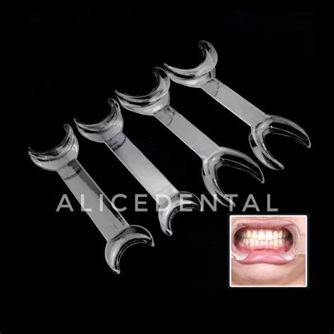 Jual Dental Cheek Retractor U V T C Shape Retraktor Bening Transparan