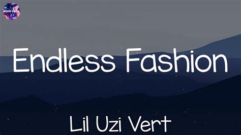 Lil Uzi Vert Endless Fashion Feat Nicki Minaj Lyrics Moodrum