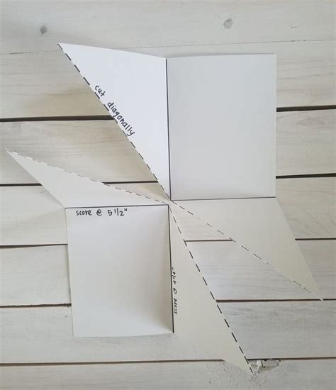 How To Make A Diagonal Fold Card Stampingjill Fancy Fold Card