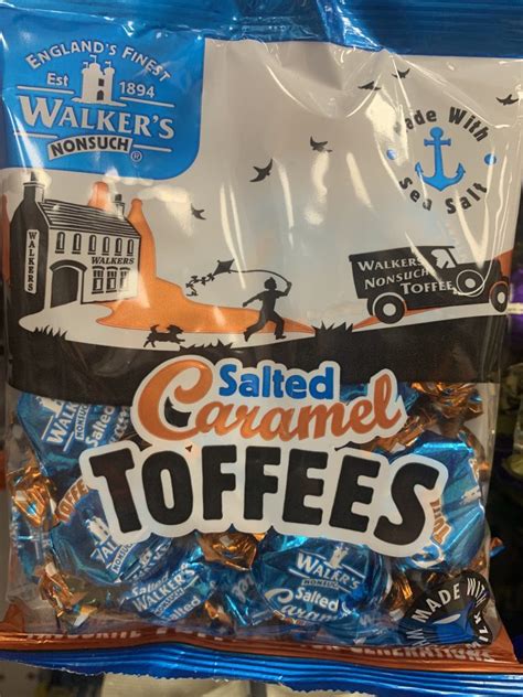 Walkers Salted Caramel Toffees 150g Village Bake Shop