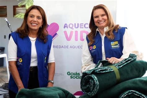 Gracinha Caiado Abre Campanha De Distribui O De Cobertores Na Quinta