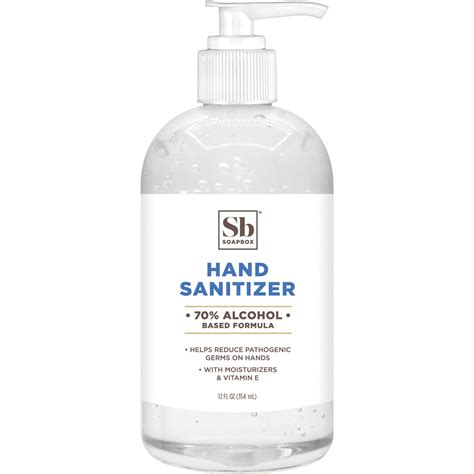 Soapbox SBX77140 Hand Sanitizer 1 Each Clear 12 Fl Oz 354 9 ML