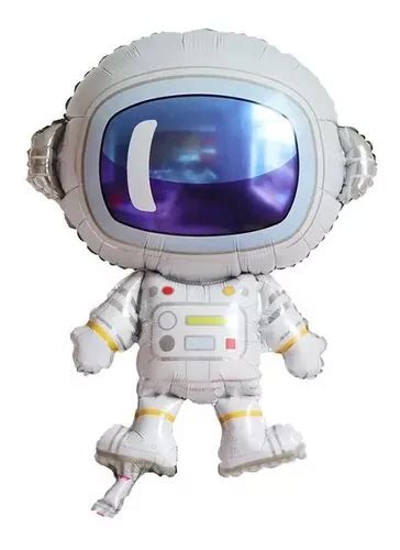 Globos Astronauta Para Fiesta Cumplea Os Met Licos Set Pzs Cuotas